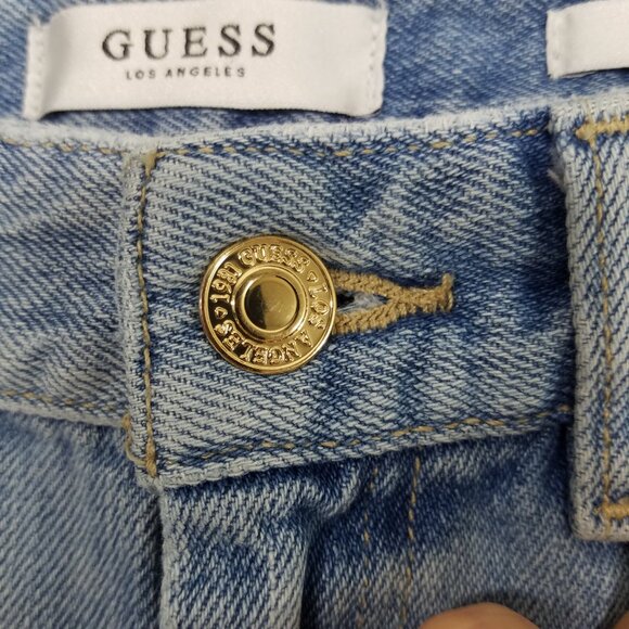 Guess BOY FIT Distressed Jeans Blue Size 25 - Picture 4 of 9